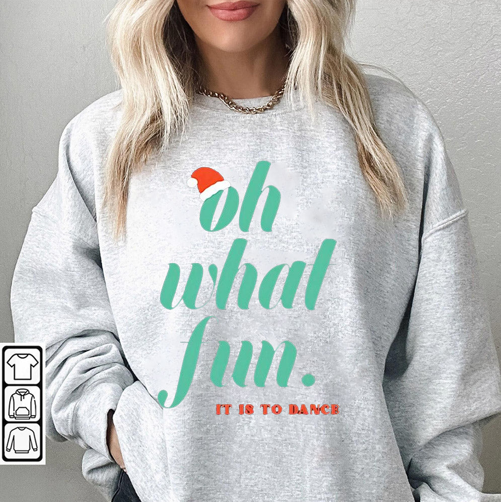 Hayley Erbert wearing oh what fun it is to dance shirt, Sweatshirt, Hoodie And Tanktop