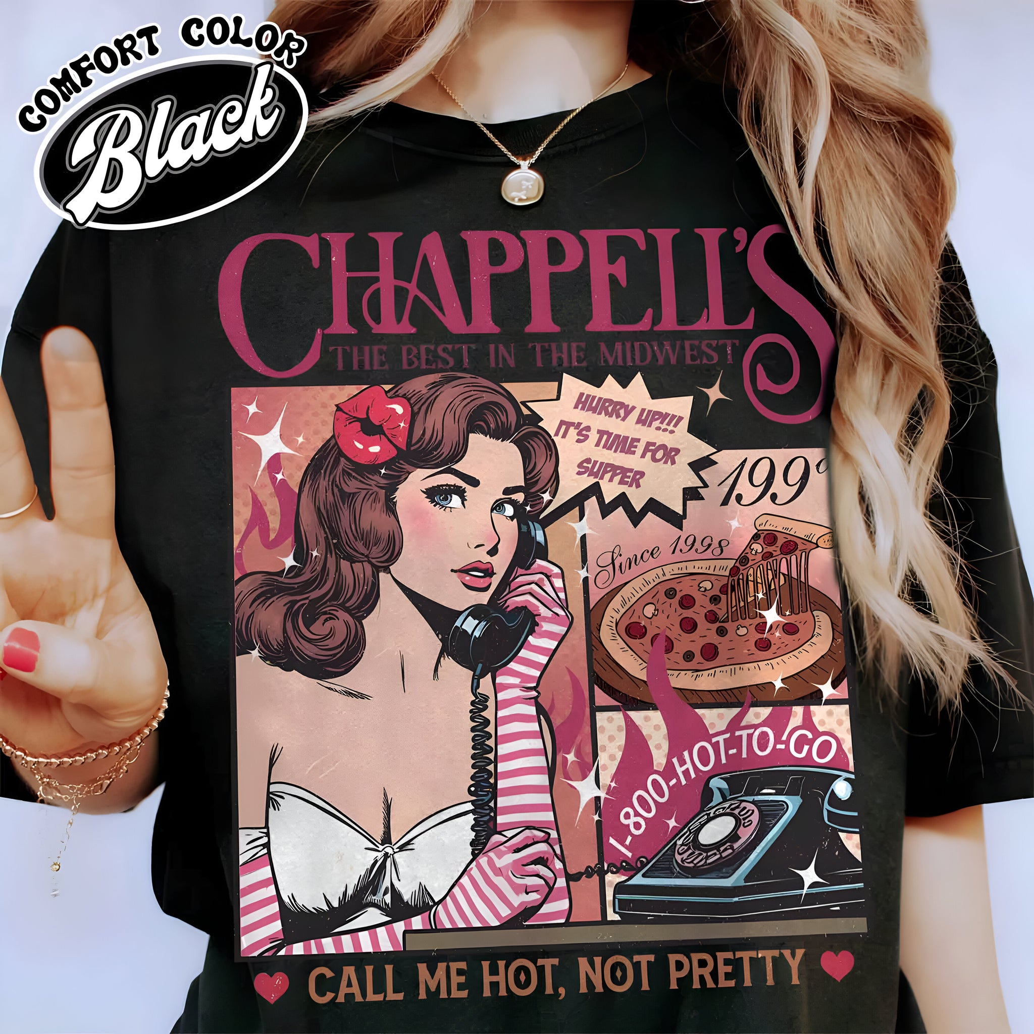 Hot To Go Comfort Colors Shirt, Wlw Shirt, Midwest Princess, Queer Shirt, Bi Pride, Lesbian Pride,Sapphic Shirt,Good Luck Babe,Femininomenon