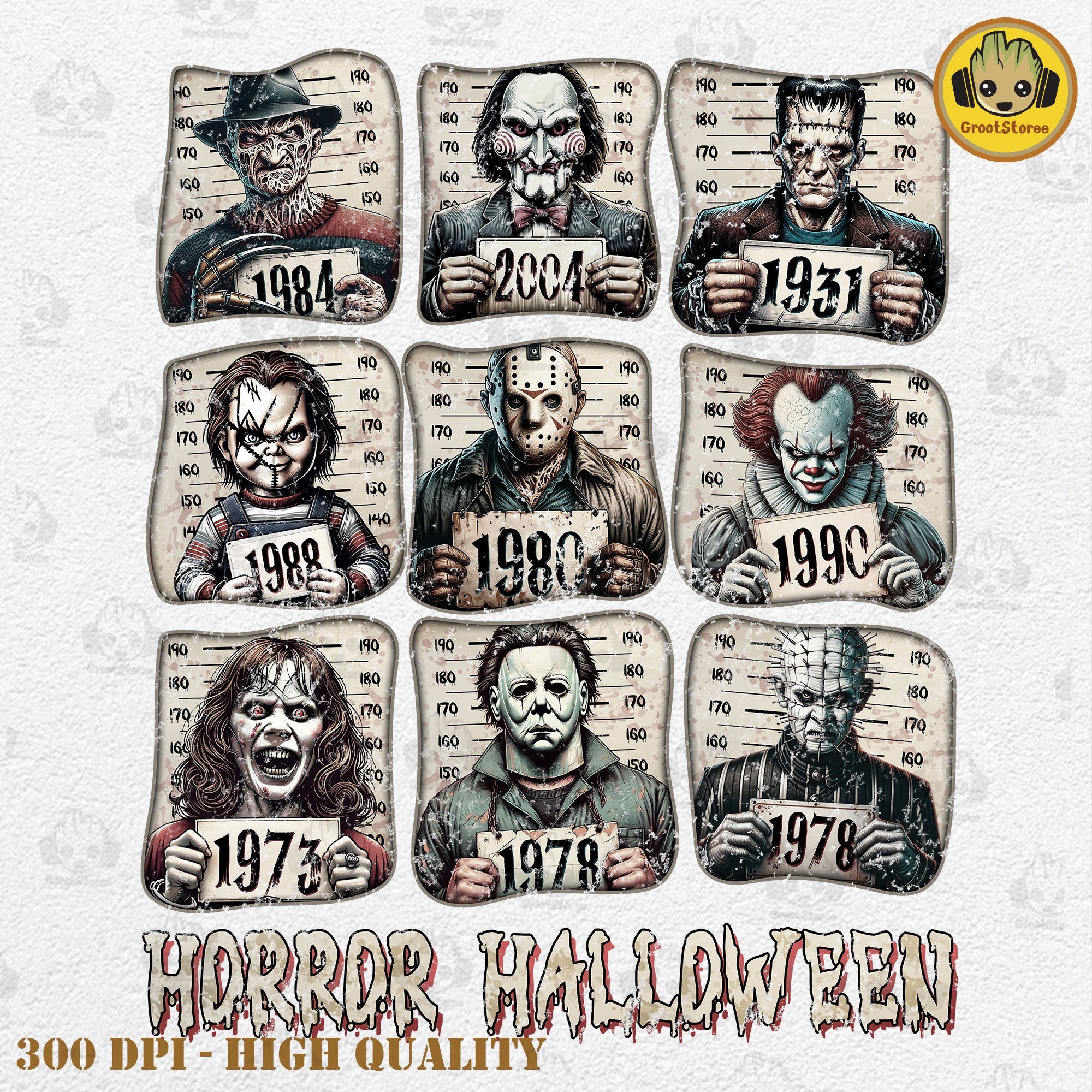 Horror Movie Tshirt, Movie Killer Tshirt, Scary Halloween Tshirt, Horror Friend Tshirt, Halloween Vibes Tshirt, Retro Halloween Tshirt HW2607 09