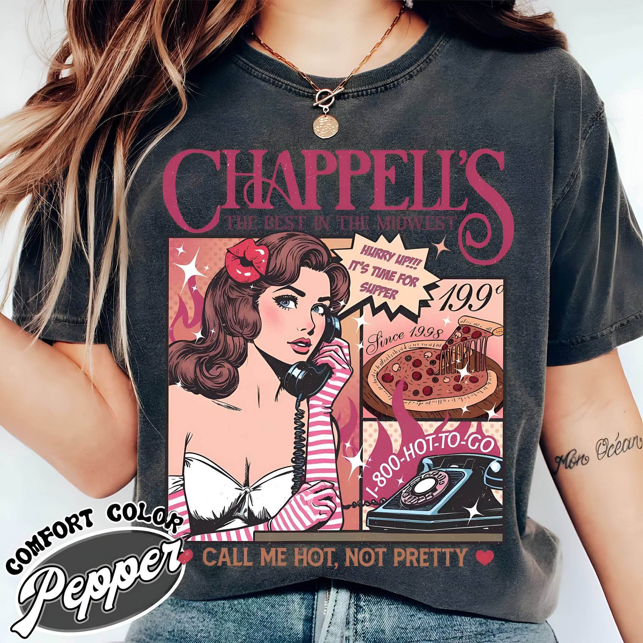 Hot To Go Comfort Colors Shirt, Wlw Shirt, Midwest Princess, Queer Shirt, Bi Pride, Lesbian Pride,Sapphic Shirt,Good Luck Babe,Femininomenon