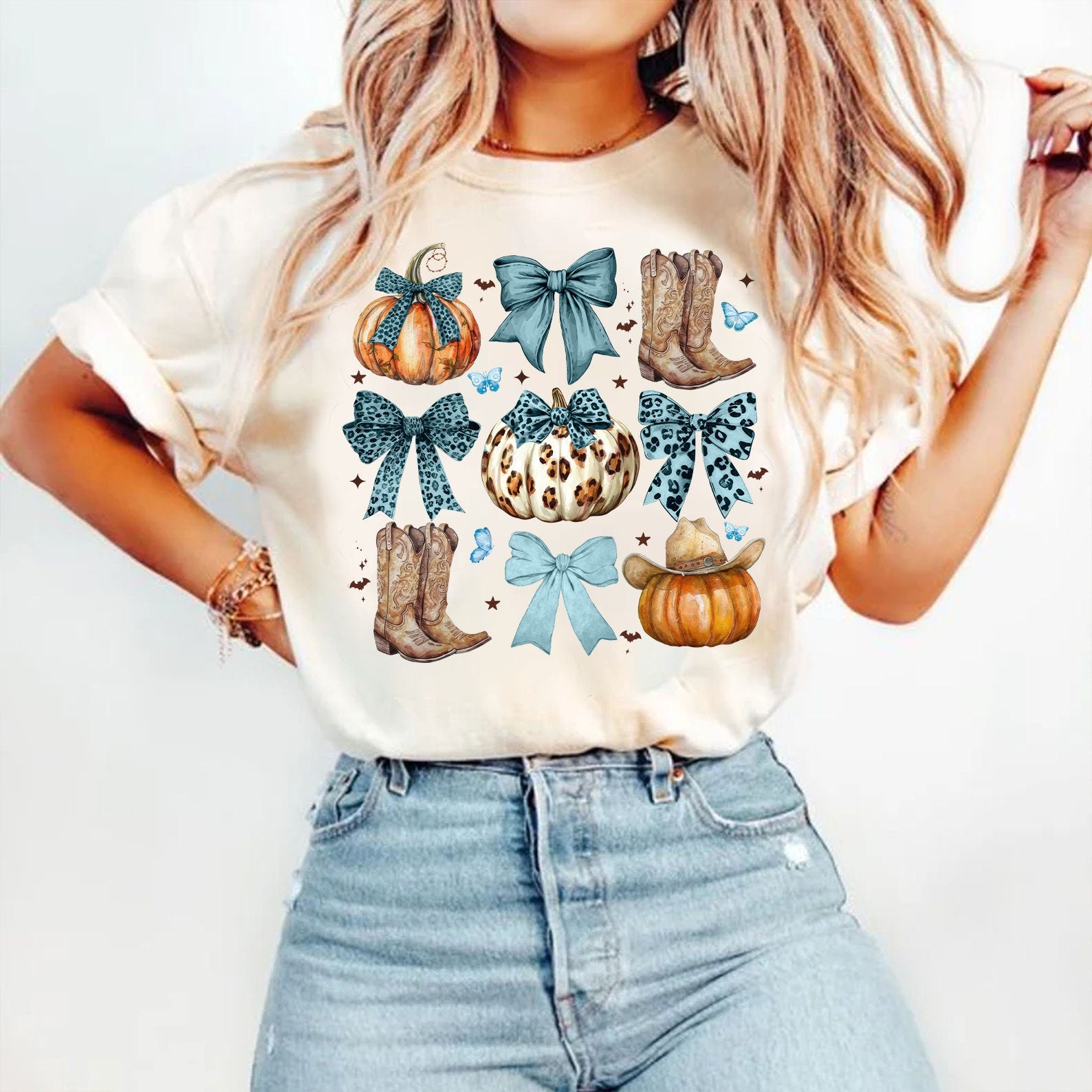 Howdy Fall Western Pumpkin Png Sublimation, Fall Cowhide Pumpkin, Fall Png, Western Pumpkin Png, oquette Bow Pumpkin,Turquoise,Leopard Print SCU