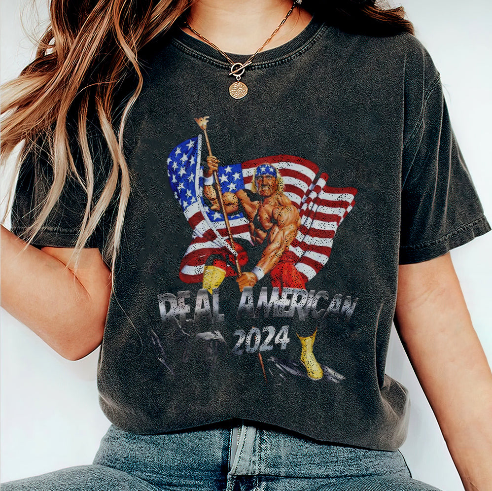 Hulk Hogan Real American 2024 Shirt, Trending Shirt T