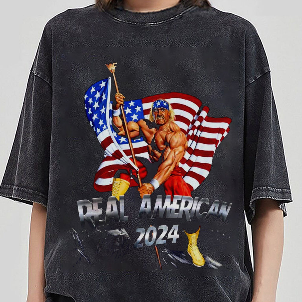 Hulk Hogan Real American 2024 Shirt, Trending Shirt T