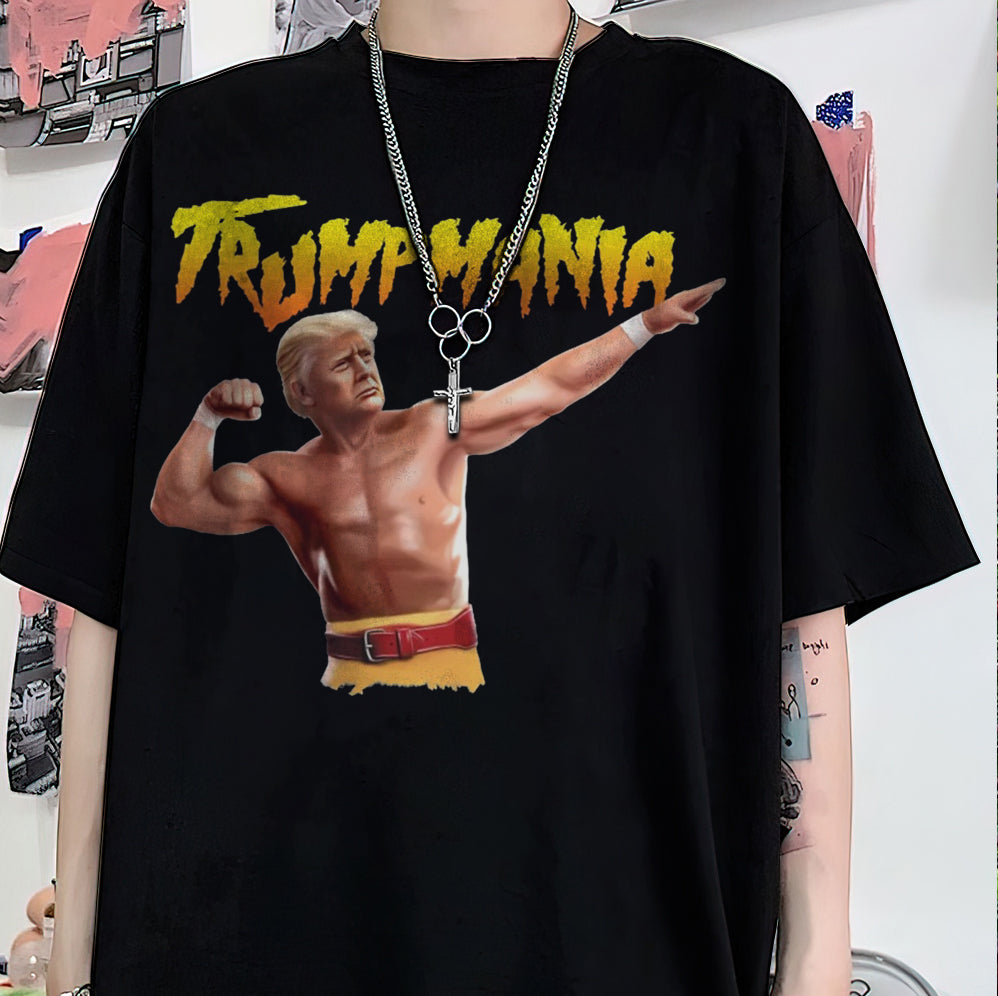 Hulk Hogan Trump Vance Shirt, Trumpamania T-Shirt, Donald Trump Hulk Hogan Maga Shirt, Patriotic Shirt, USA Pride Tee, Political Statement Shirt