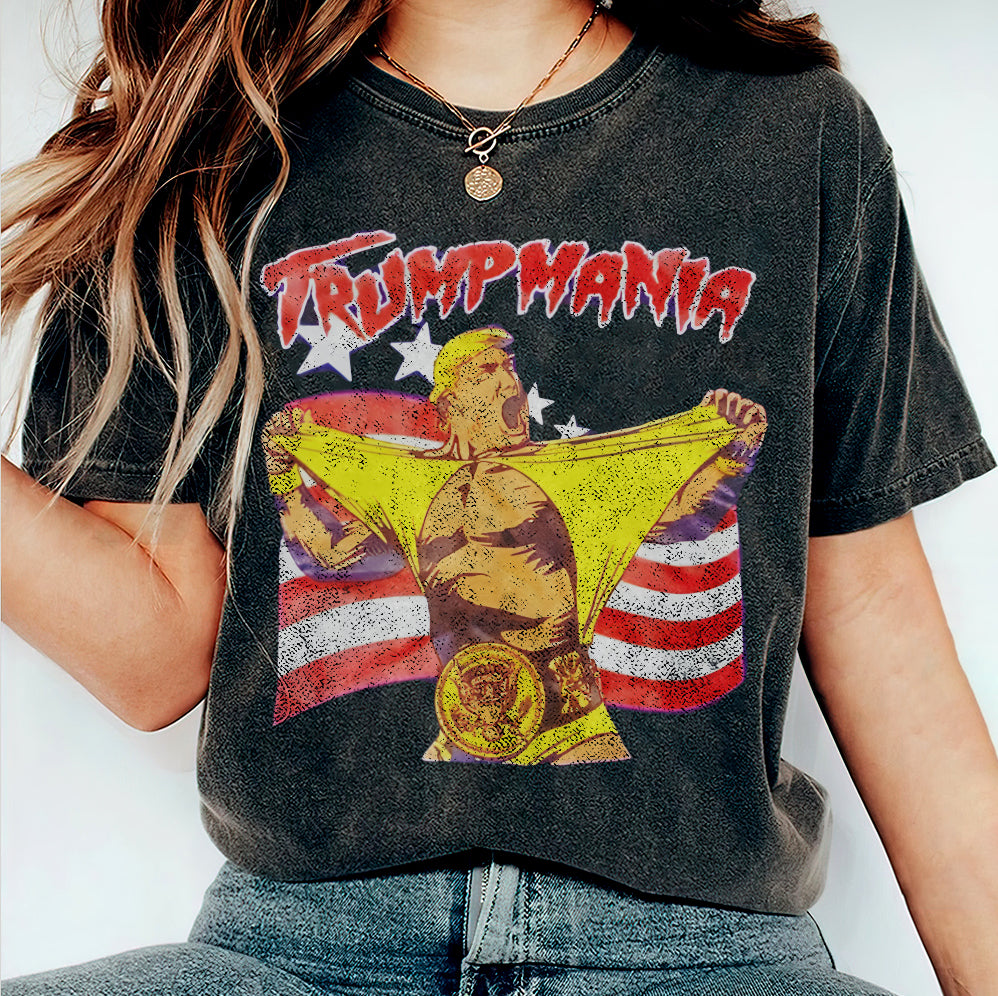 Hulk Hogan Trump Vance Shirt, Trumpamania T-Shirt, Donald Trump Hulk Hogan Maga Shirt V2, Patriotic Shirt, USA Pride Tee, Political Statement Shirt