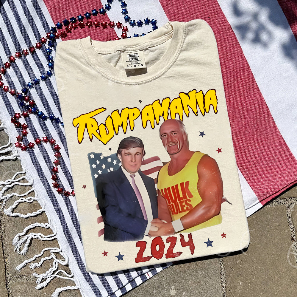 Hulk Hogan Trump Vance Shirt, Trumpamania T-Shirt, Donald Trump Hulk Hogan Maga Shirt V5, Patriotic Shirt, USA Pride Tee, Political Statement Shirt
