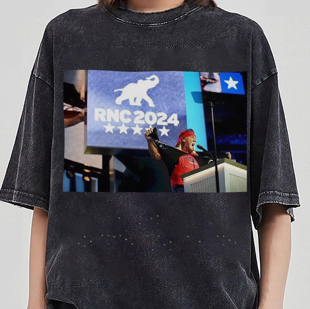 Hulk Hogan Trump Vance Tanktop Red Shirt, Trending Shirt T