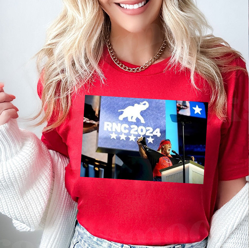 Hulk Hogan Trump Vance Tanktop Red Shirt, Trending Shirt T