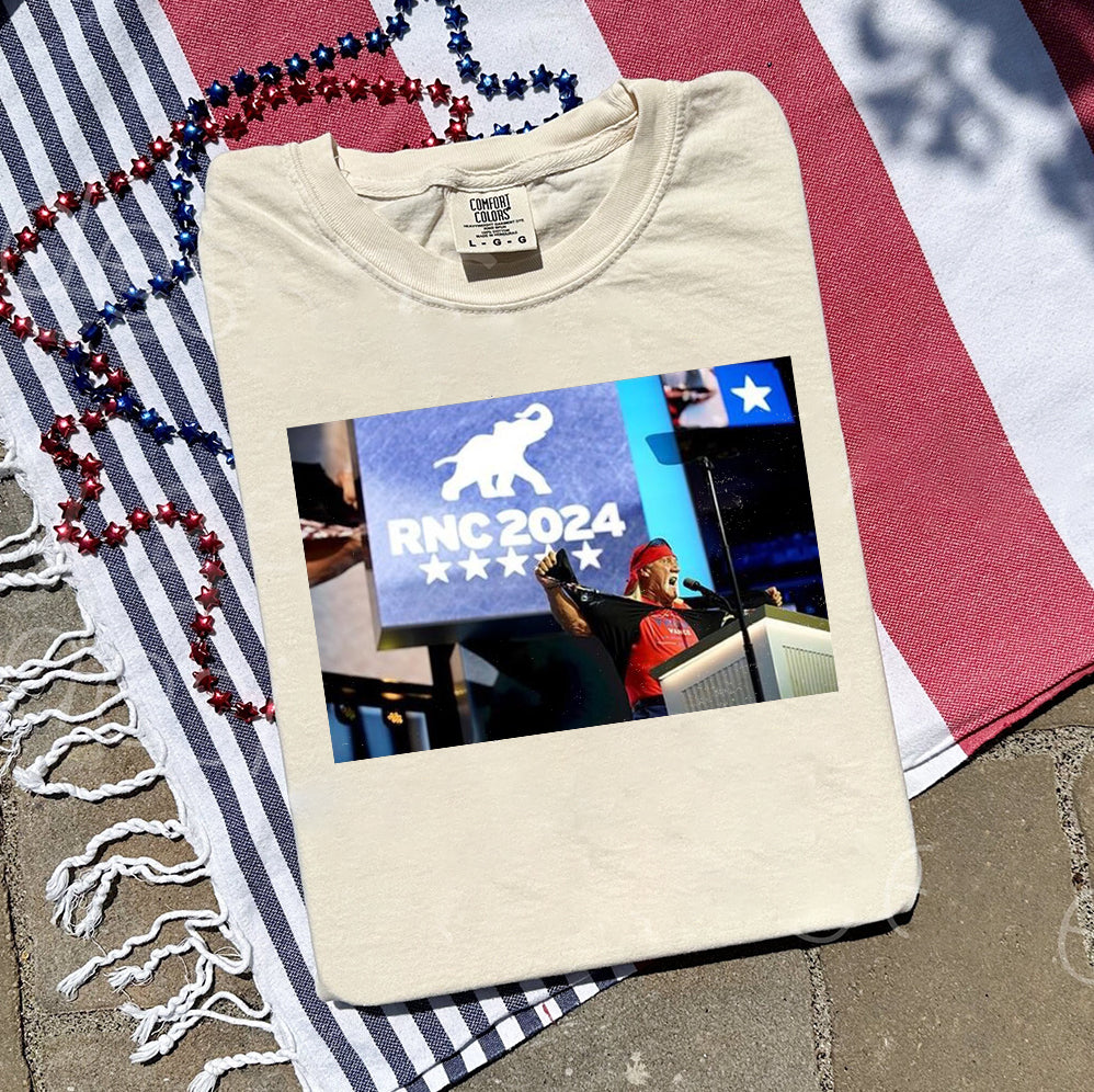 Hulk Hogan Trump Vance Tanktop Red Shirt, Trending Shirt T