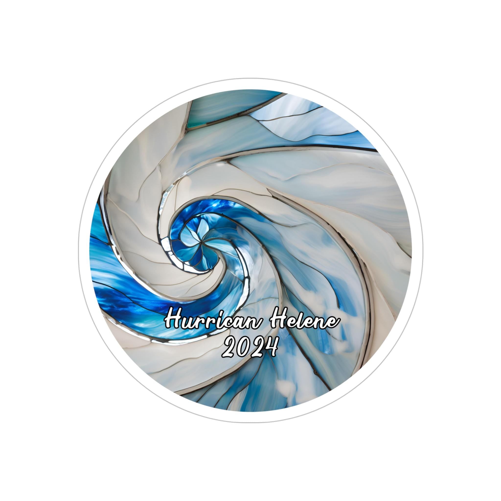 Hurricane Helene Sticker, Florida 2024 Gift, Vinyl Outdoor Sticker, Trip Travel Gift Car Accessories HAOR14