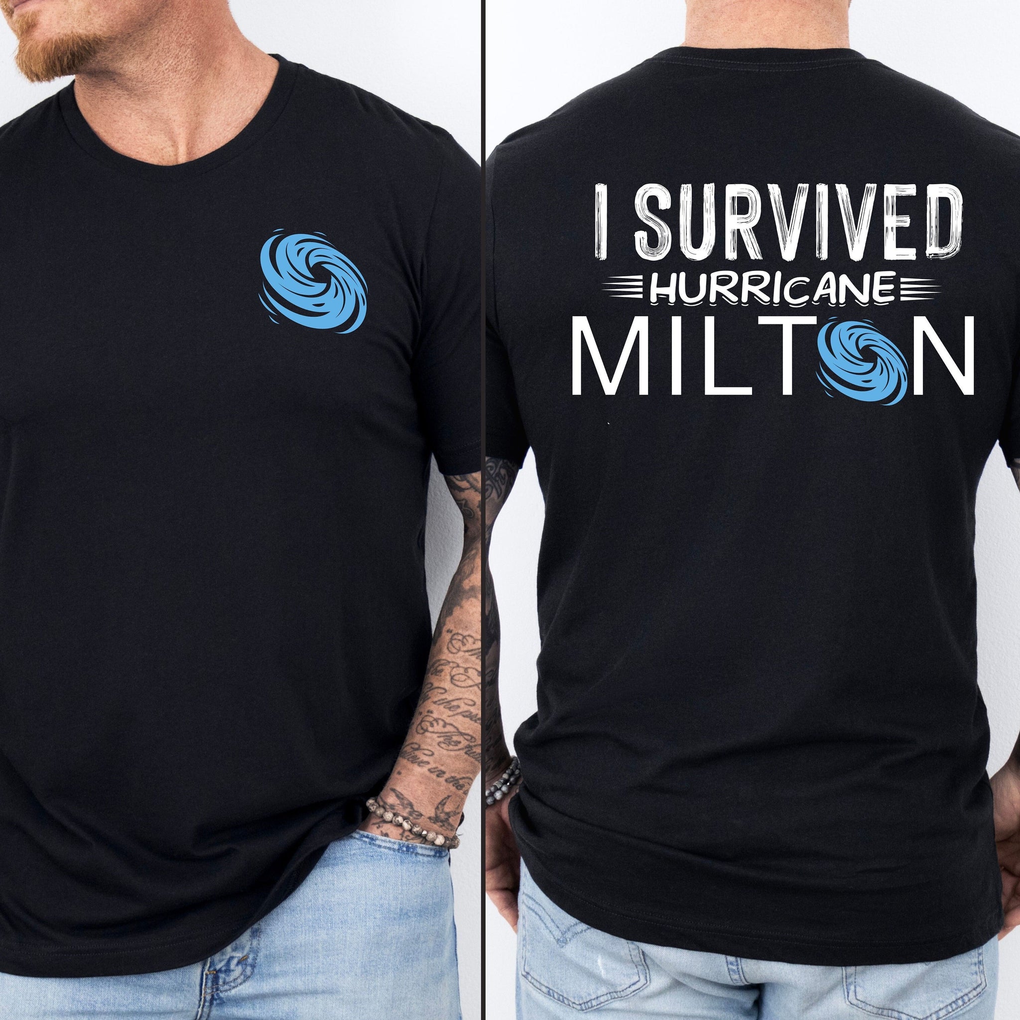 Hurricane Milton Survivor Unisex Shirt, I Survived Hurricane Milton 2024, Survivor Gift Shirt, Florida Strong Tee, Inspirational Shirt, Gift TMC
