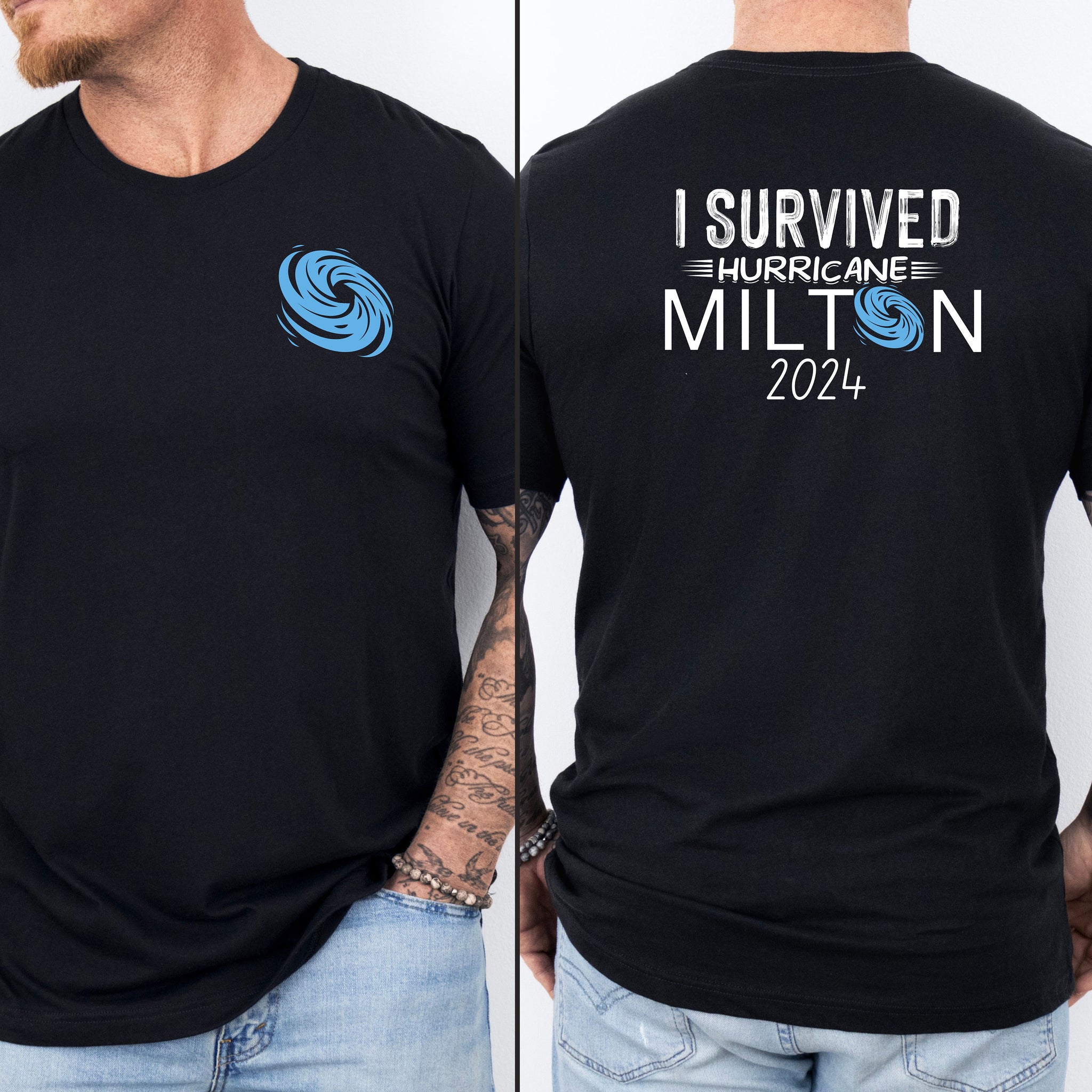 Hurricane Milton Survivor Unisex Shirt, I Survived Hurricane Milton 2024, Survivor Gift Shirt, Florida Strong Tee, Inspirational Shirt, Gift TMC
