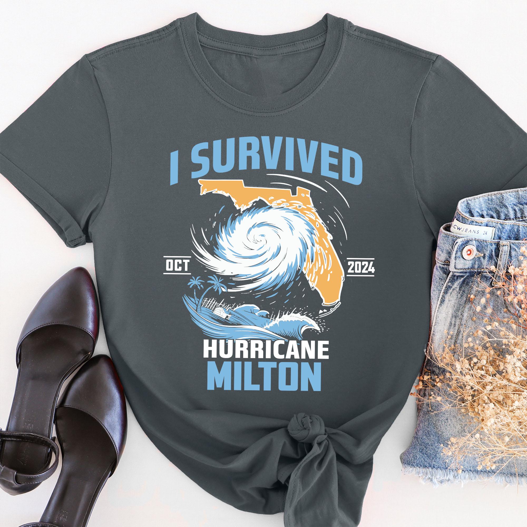 Hurricane Milton Tee, Hurricane Helene Western North Carolina Tee, Florida Strong Tee, Milton October 2024, Personalized Gift for Support TMC