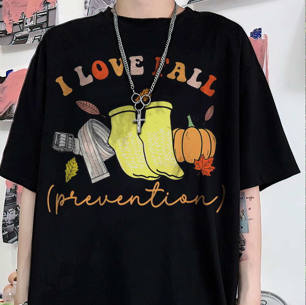 I Love Fall Prevention Shirt, Thanksgiving Nurse Fall Risk DPT SPT Pta Crewneck,OT shirt, Physical Therapy Shirt, Fall Nurse Shirt