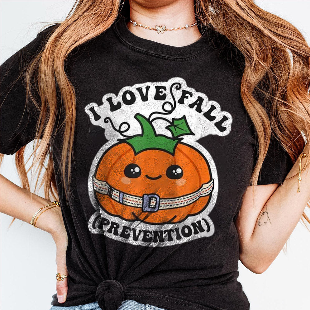 I Love Fall Prevention Shirt, Thanksgiving Nurse Fall Risk DPT SPT Pta Crewneck,OT shirt V9, Physical Therapy Shirt, Fall Nurse Shirt1