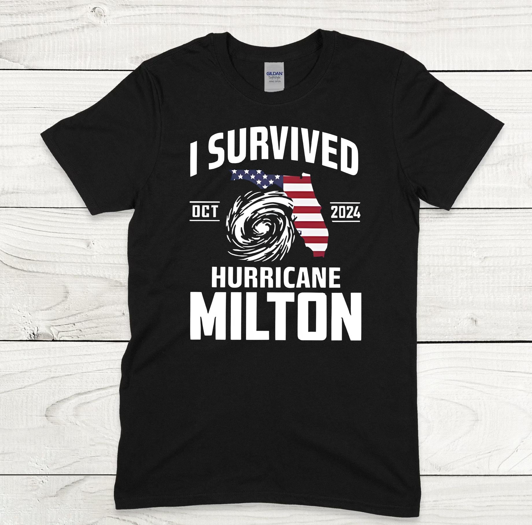 I Survived Hurricane Milton 2024, Hurricane Milton Survivor Unisex Shirt, Resilience Tee, , Survivor Gift Shirt, Florida Strong Shirt TMC