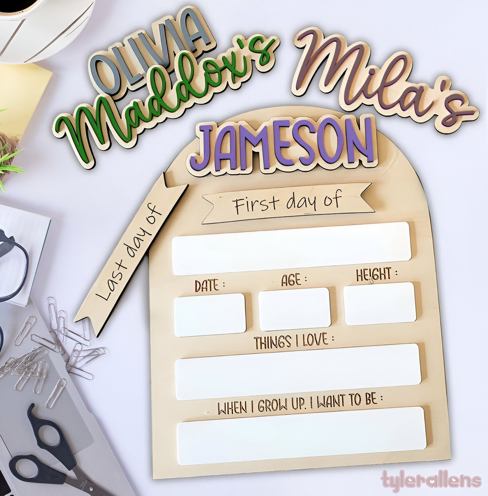 First Day of School Sign, Back to School Sign,Personalized School Sign,Kindergarten First Day of School Sign, First and Last Day School Sign scsign1