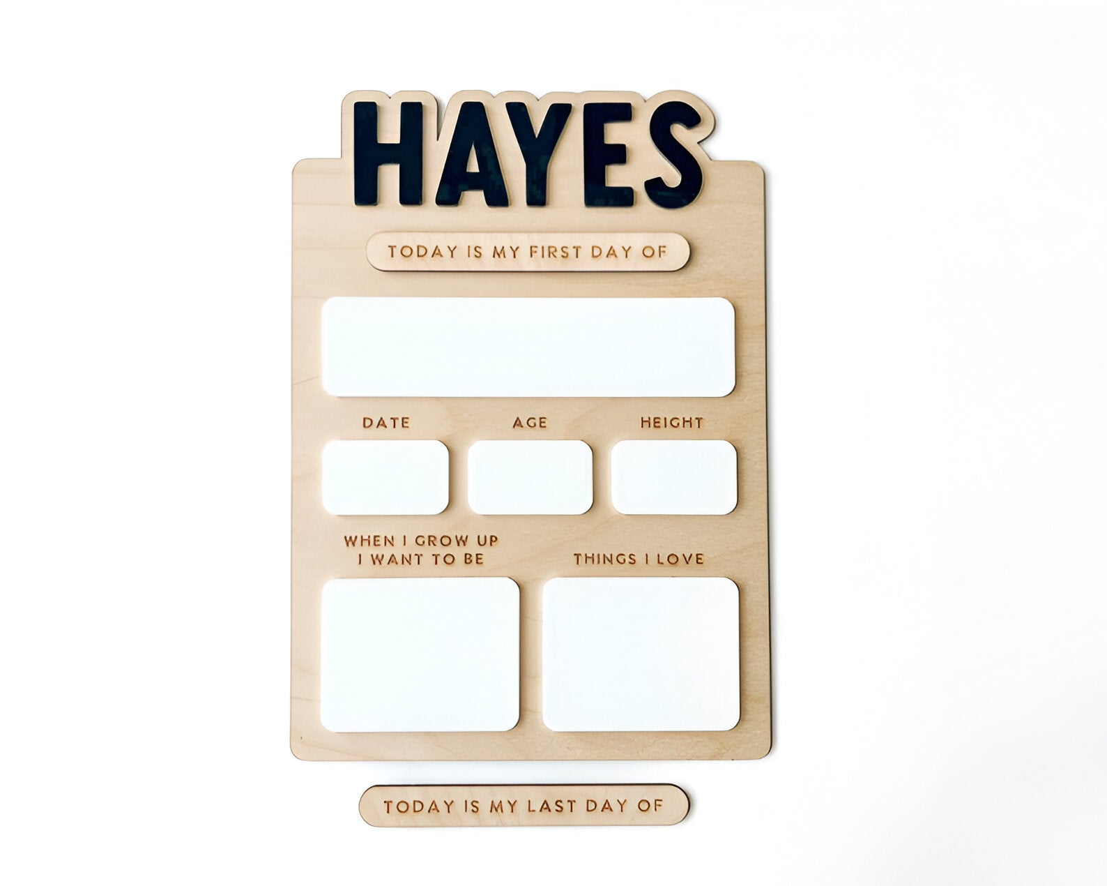 First Day of School Sign x Back to School x Custom First Last Day of School Sign x Reusable Dry Erase Board x Back to School Photo Prop scsign1