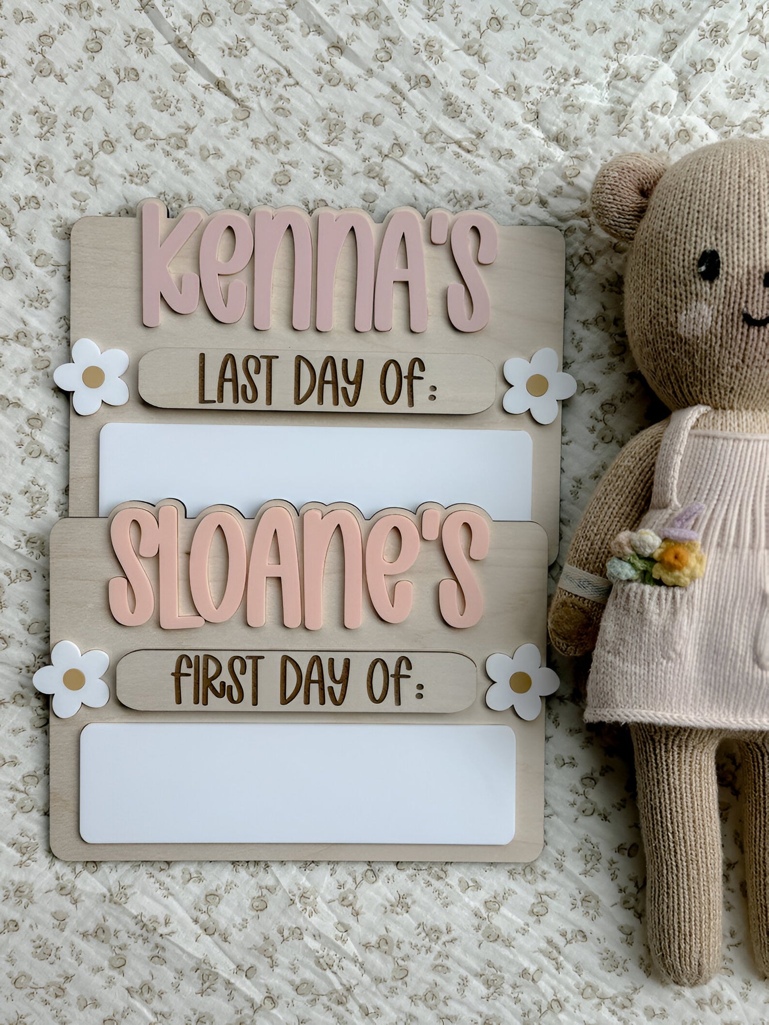 First Day of School Sign, Back to School Sign, Kids First Last Day of School Sign, Interchangeable School Sign, Back to School Photo Prop scsign1