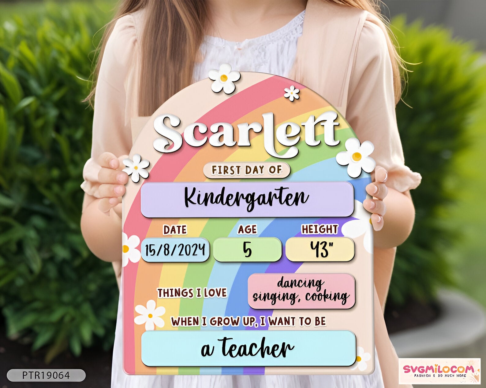 First Day Of School Sign, Acrylic Back to School Sign, First Day of School Interchangeable Sign, Back To School Photo Prop, School Board Scsign1