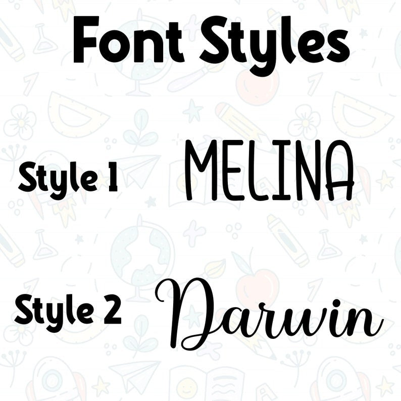 Personalized First & Last Day of School Sign, Back To School Sign, Custom First Day Of School Sign, Custom School Board Gift for Student SC0308 05