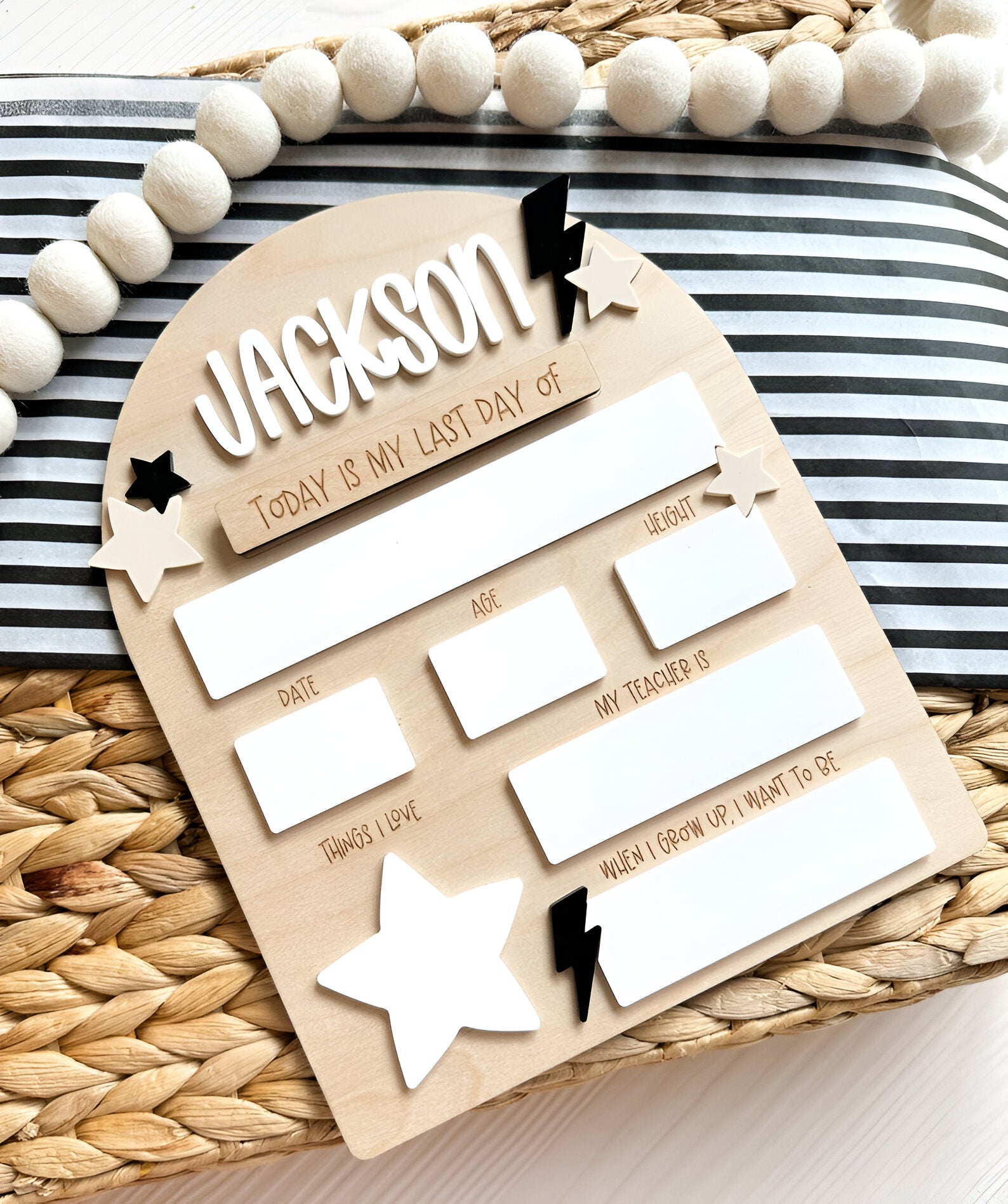 First Day Of School Sign, Personalized Back To School Sign, Back To School Gift Scsign1