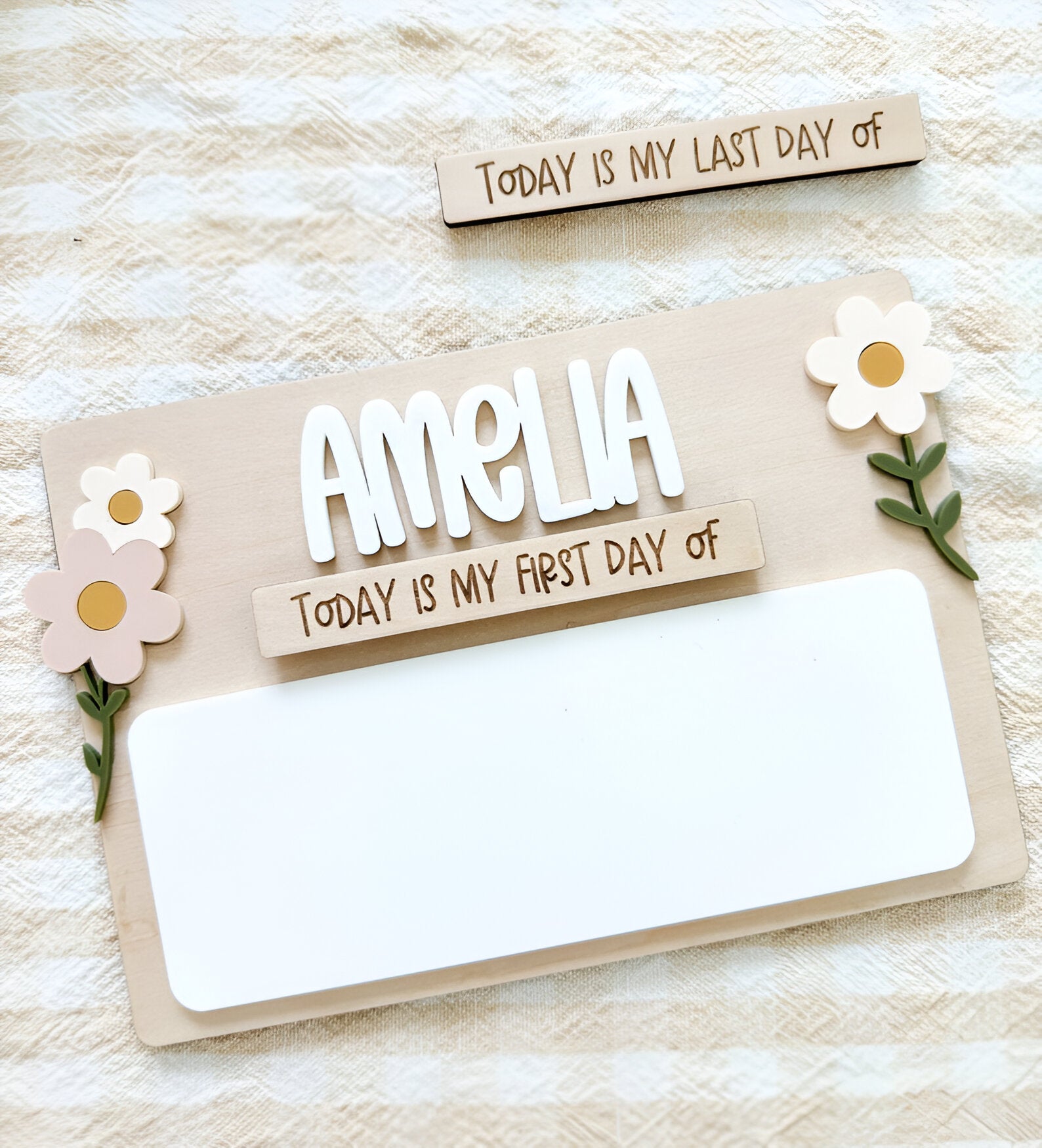 First Day of School Sign, School Photo Prop, Back To School Gift, Reusable School Sign Scsign1