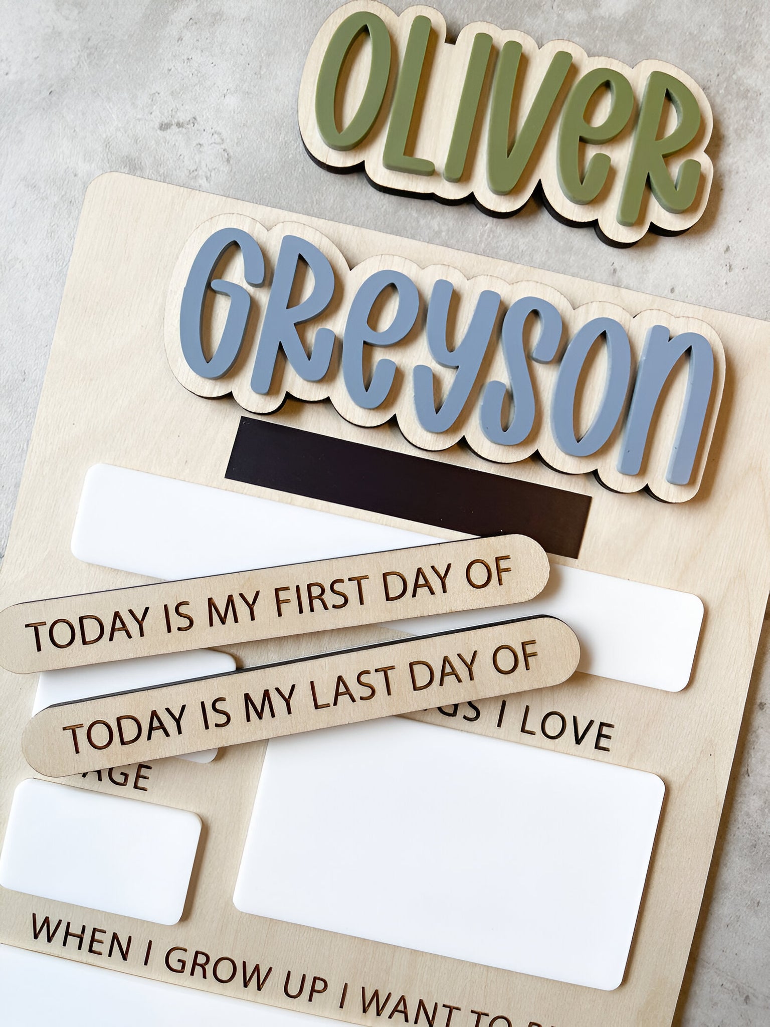 Personalized Back to School Sign  First Day of School Sign  Reusable Back to School Sign  Dry Erase First Day of School Sign scsign1