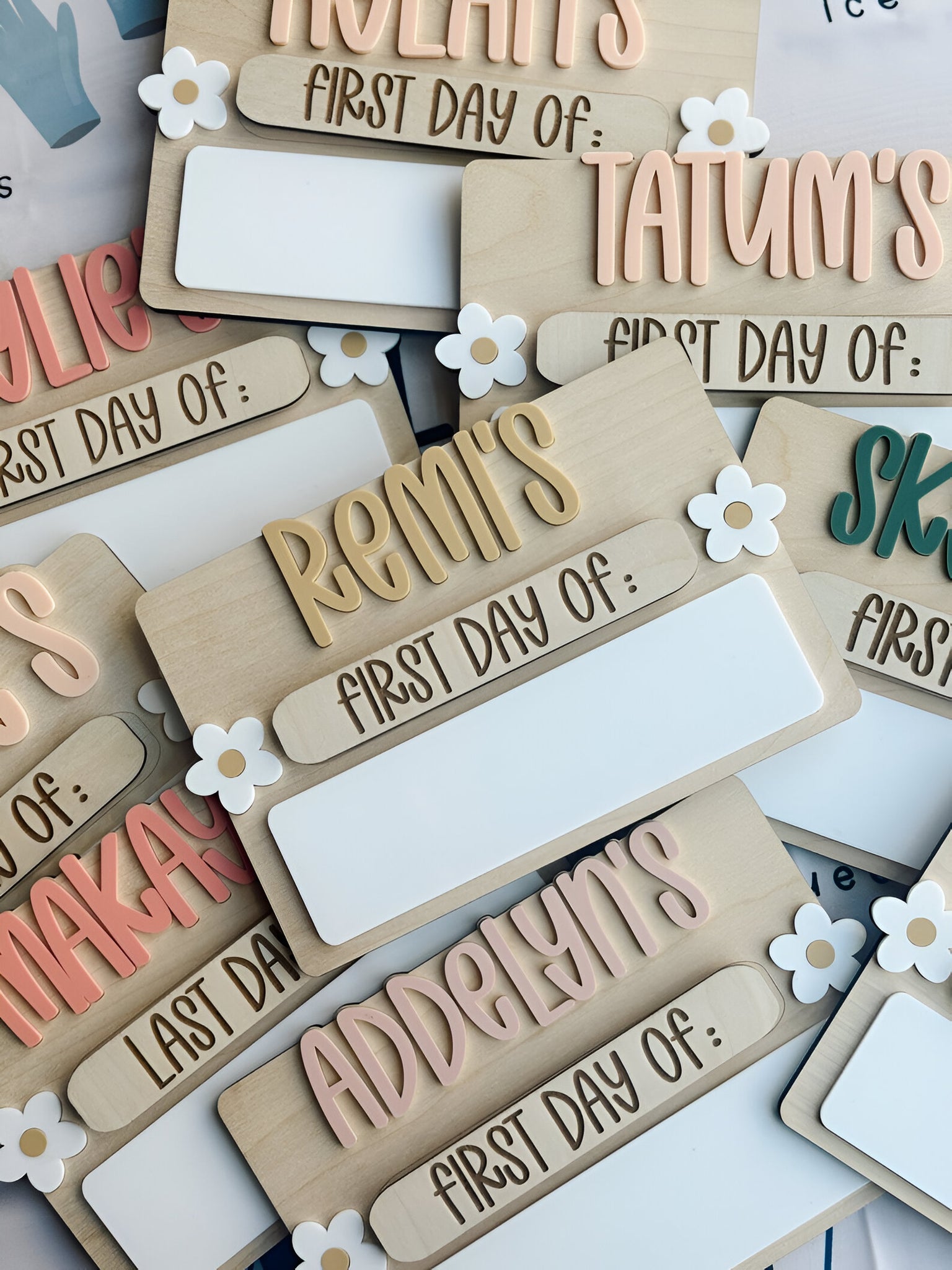 First Day of School Sign, Back to School Sign, Kids First Last Day of School Sign, Interchangeable School Sign, Back to School Photo Prop scsign1