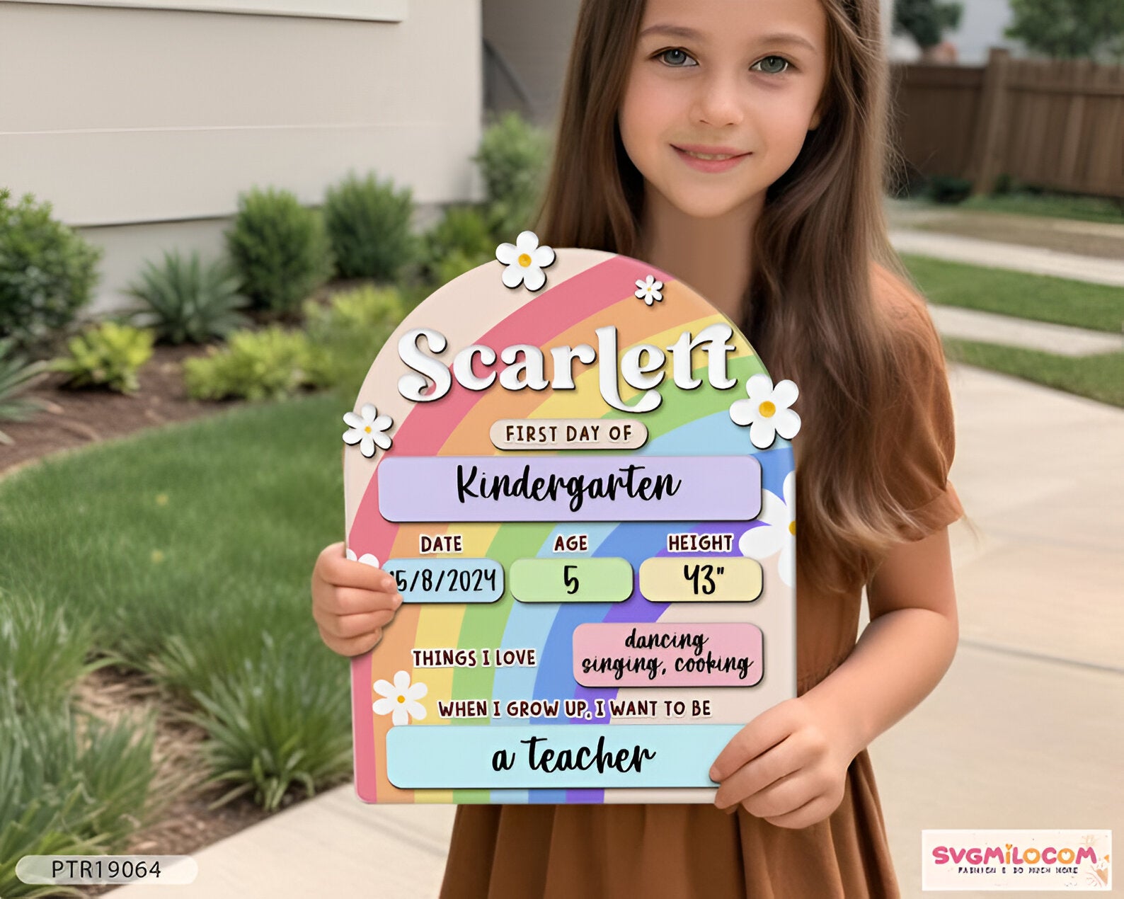 First Day Of School Sign, Acrylic Back to School Sign, First Day of School Interchangeable Sign, Back To School Photo Prop, School Board Scsign1