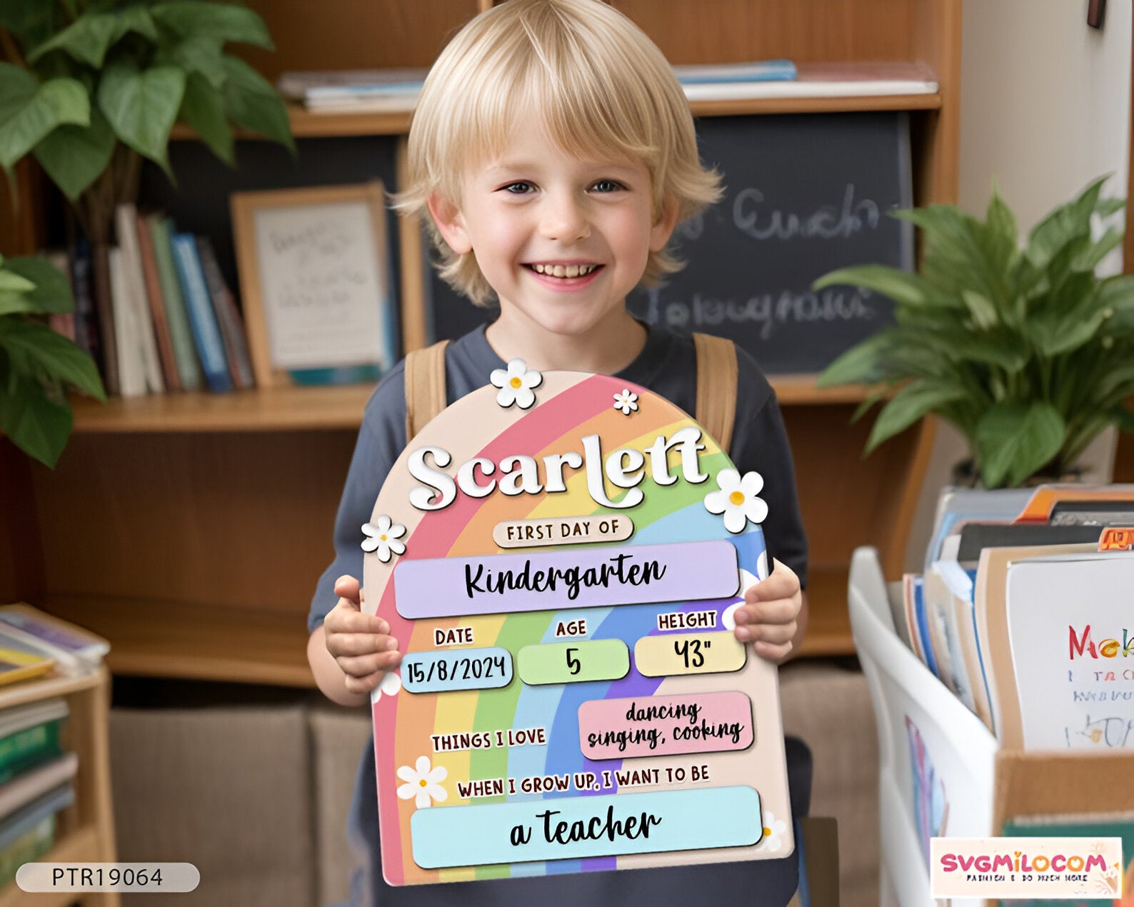 First Day Of School Sign, Acrylic Back to School Sign, First Day of School Interchangeable Sign, Back To School Photo Prop, School Board Scsign1