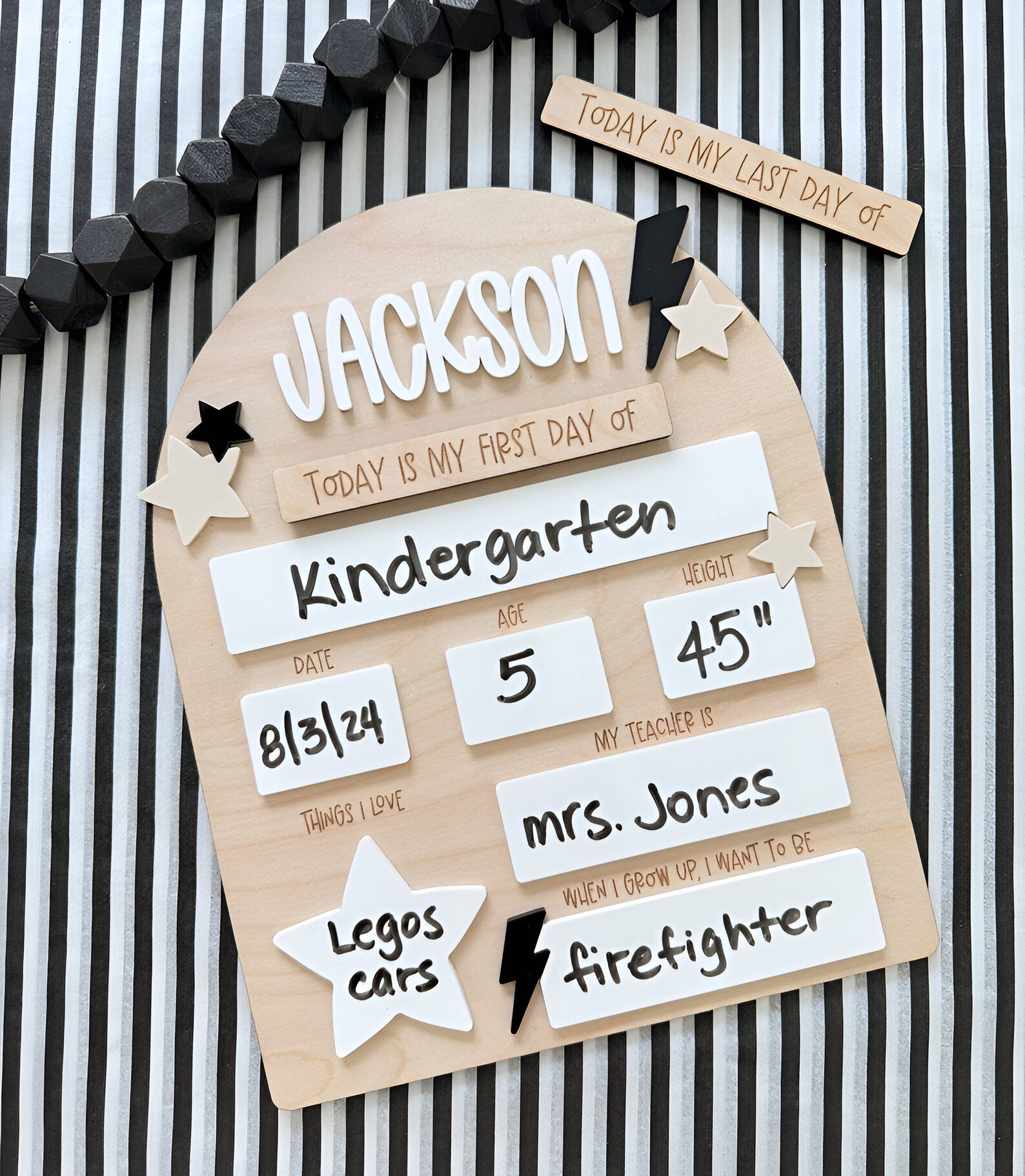 First Day Of School Sign, Personalized Back To School Sign, Back To School Gift Scsign1