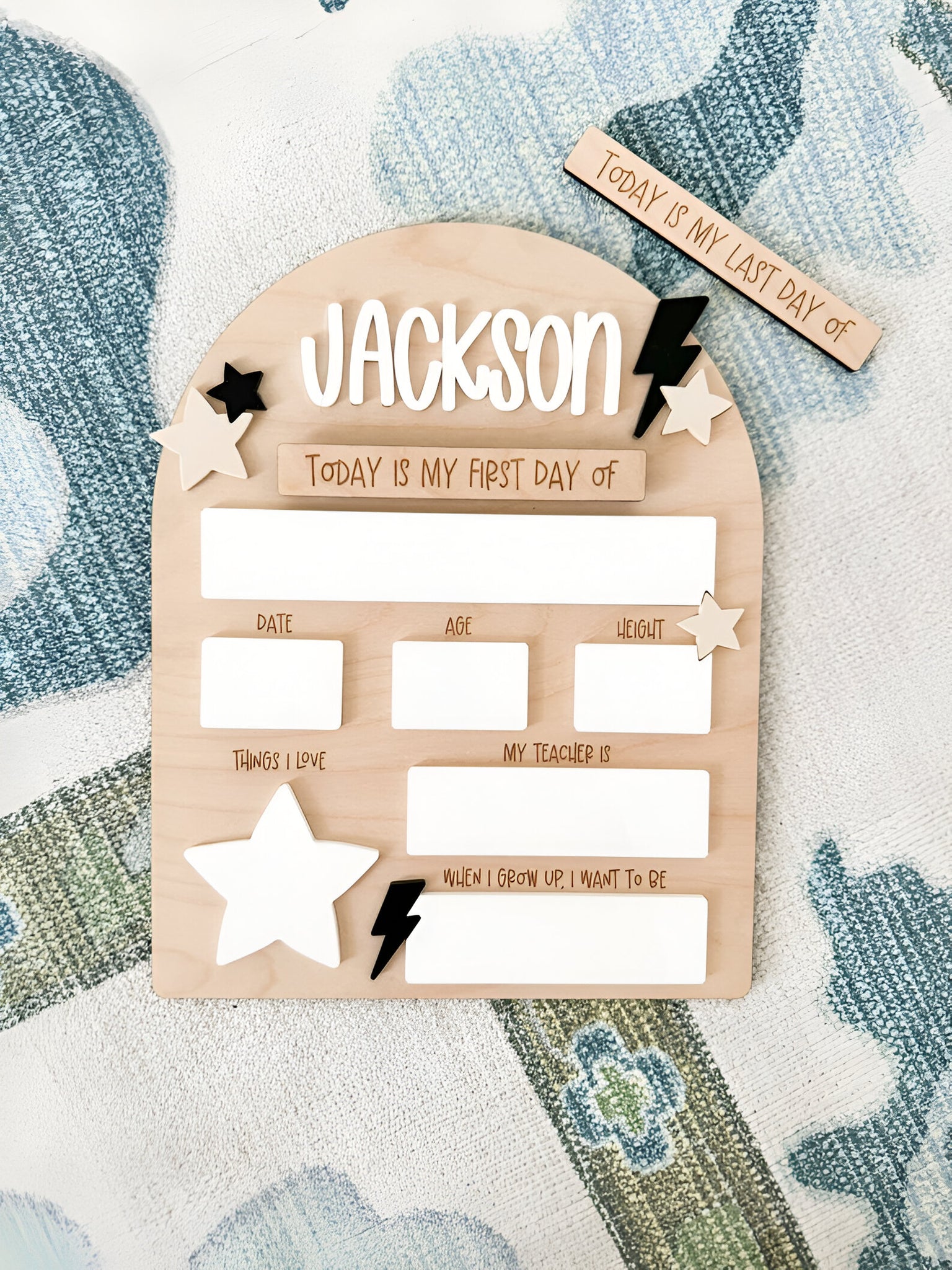 First Day Of School Sign, Personalized Back To School Sign, Back To School Gift Scsign1