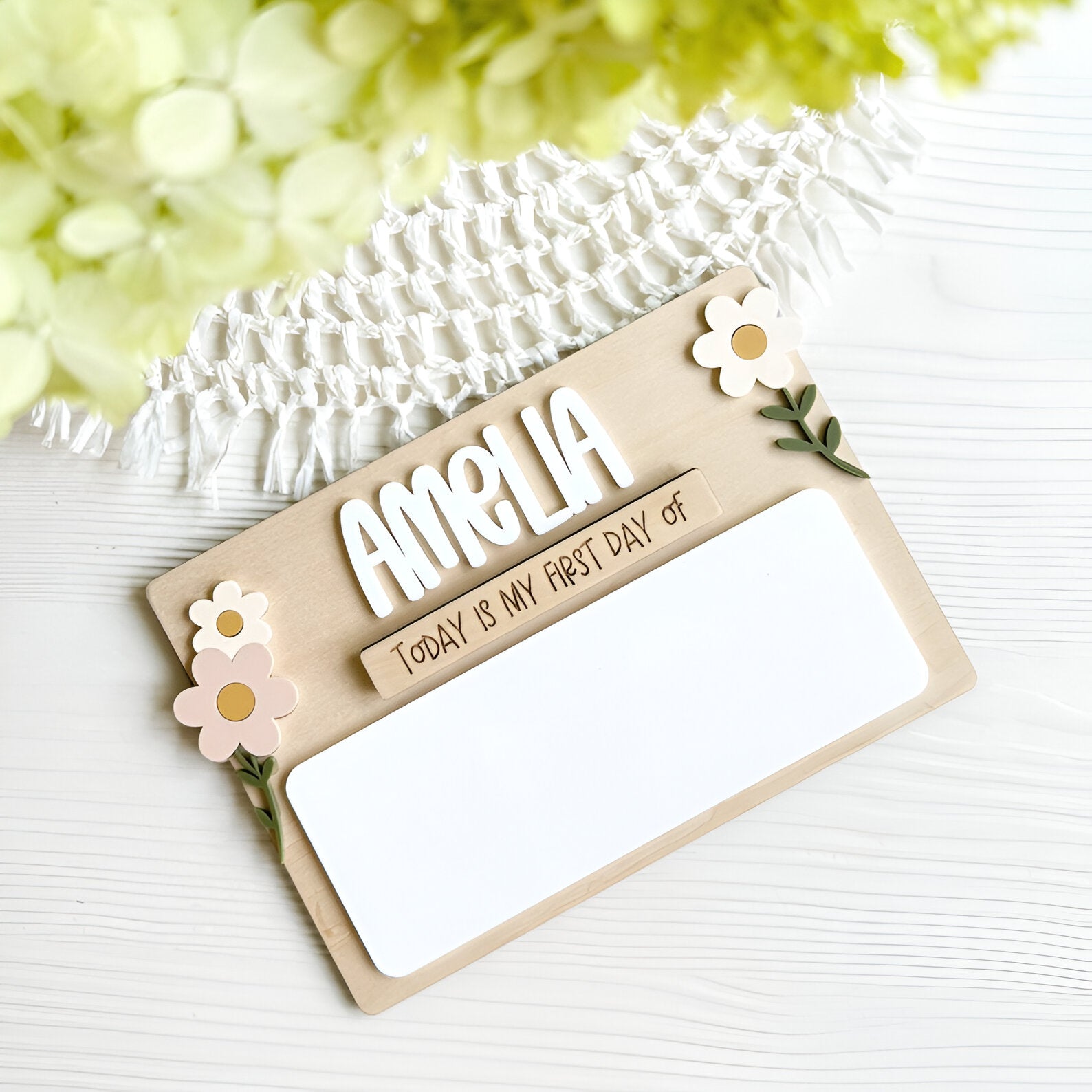 First Day of School Sign, School Photo Prop, Back To School Gift, Reusable School Sign Scsign1