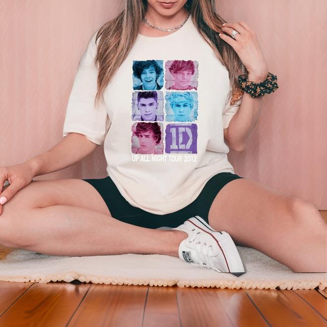 One Direction T-Shirt, 1D Band Fan Gift, Music Tour Tee, Liam Payne Vintage Graphic Shirt 6 MSN