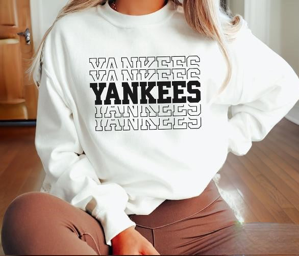 New York Yankees Sweatshirt, New York Yankees Hoodie, Yankees Fan Gift, Yankees Apparel, New York Sports, NY Yankees World Series 2024 S26