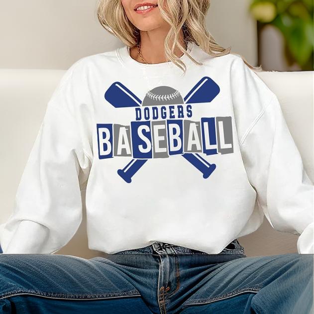 Los Angeles Dodgers Vintage Sweatshirt, Perfect for Game Day! Cozy, Dodgers shirt, Essential Fan Gear! Chic Los Angeles Dodgers Hoodie 1 SP24