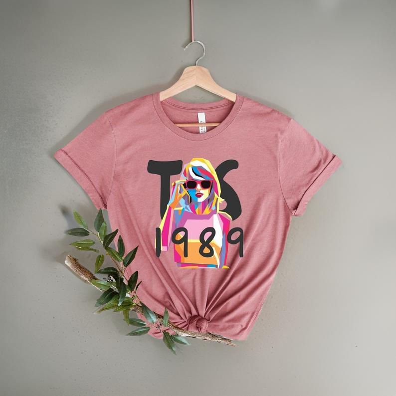 Swift 1989 T-shirt, Taylor 1989 Album Shirt, Retro Concert Outfit Tee, Swiftie Music Ultimate Fan T-shirt, Youth Taylor Merch Shirt MSN