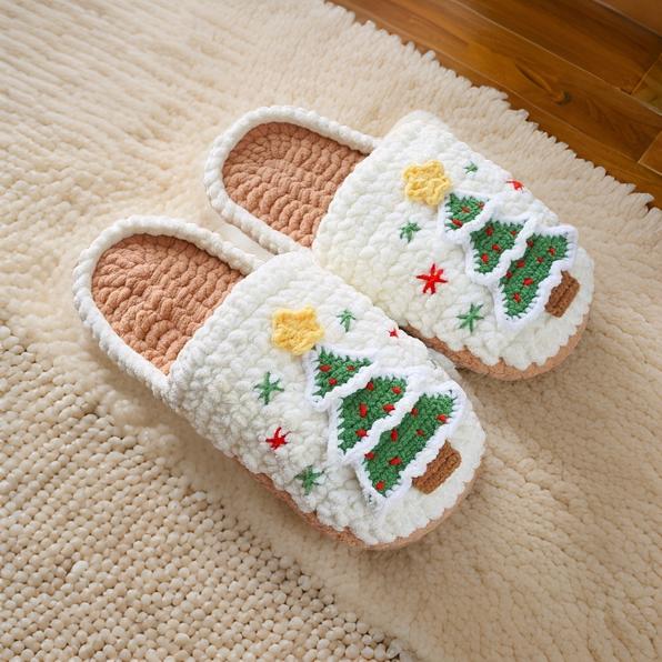 Chidren's Christmas Slippers Crochet Pattern Bundle, Merry Christmas Crochet Pattern, Xmas Slippers Crochet Pattern SVG16 CRO1910