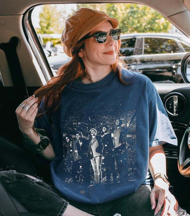 One Direction T-Shirt, 1D Band Fan Gift, Music Tour Tee, Liam Payne Vintage Graphic Shirt 1 MSN