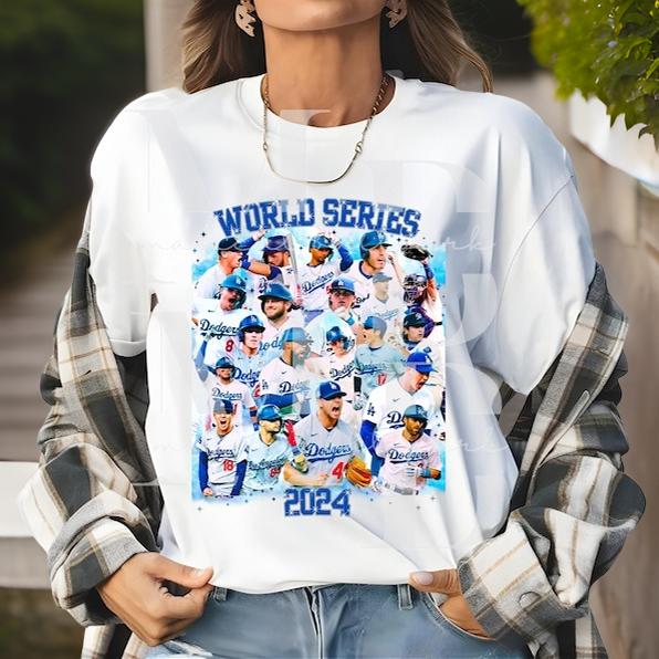LA Baseball Inspired World Series 2024 T-shirt  Dodgers Inspired T-shirt S26