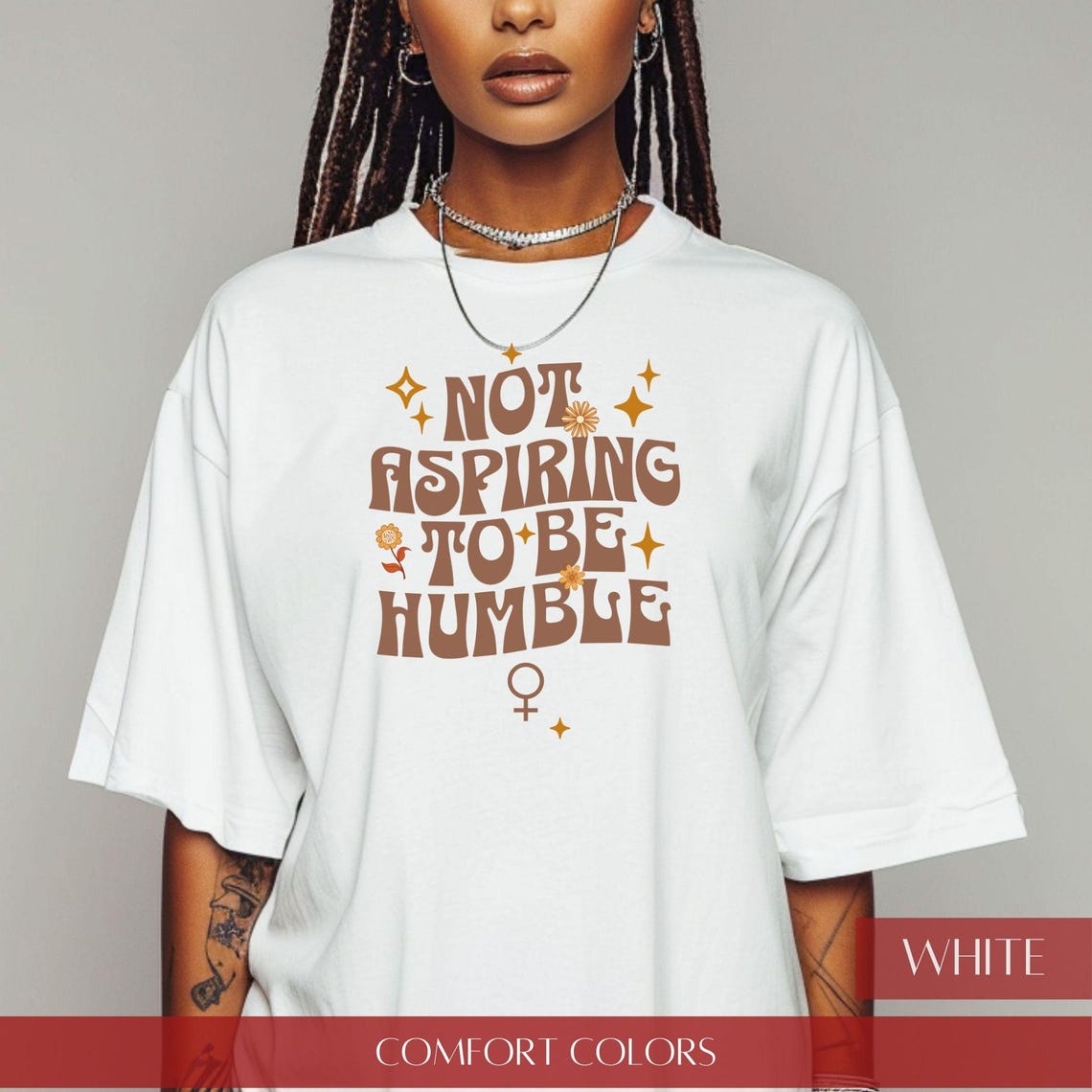 Not Aspiring to be Humble Shirt, Kamala  Humble Quote, Kamala CHD Podcast Quote, Subtle Kamala Support, Feminist Shirt, Feminist Gift