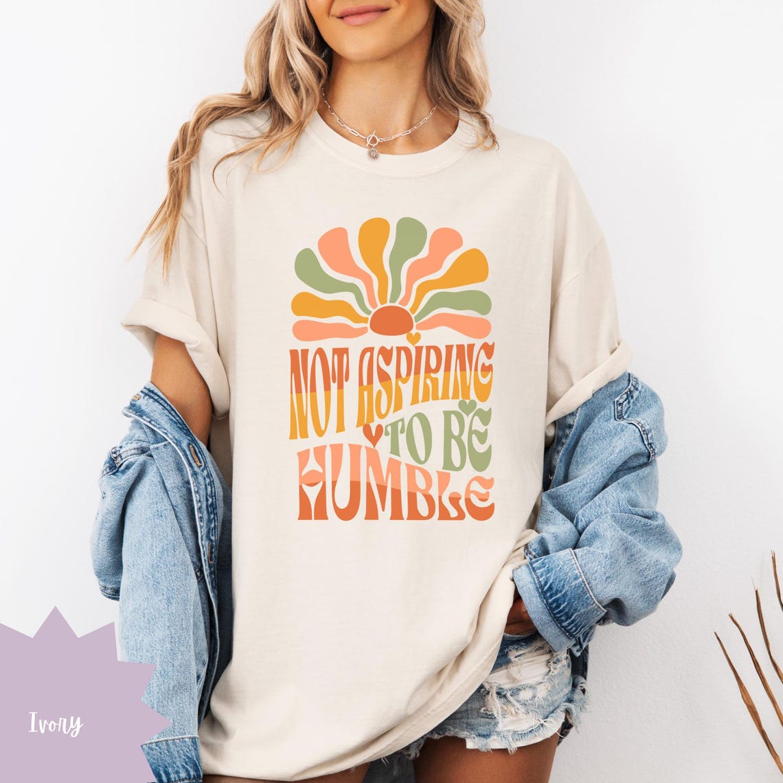 Not Aspiring to be Humble, Kamala Quote T-shirt, Unisex Tee, Gift for Activist, Social Justice Tee, Feminist Tshirt