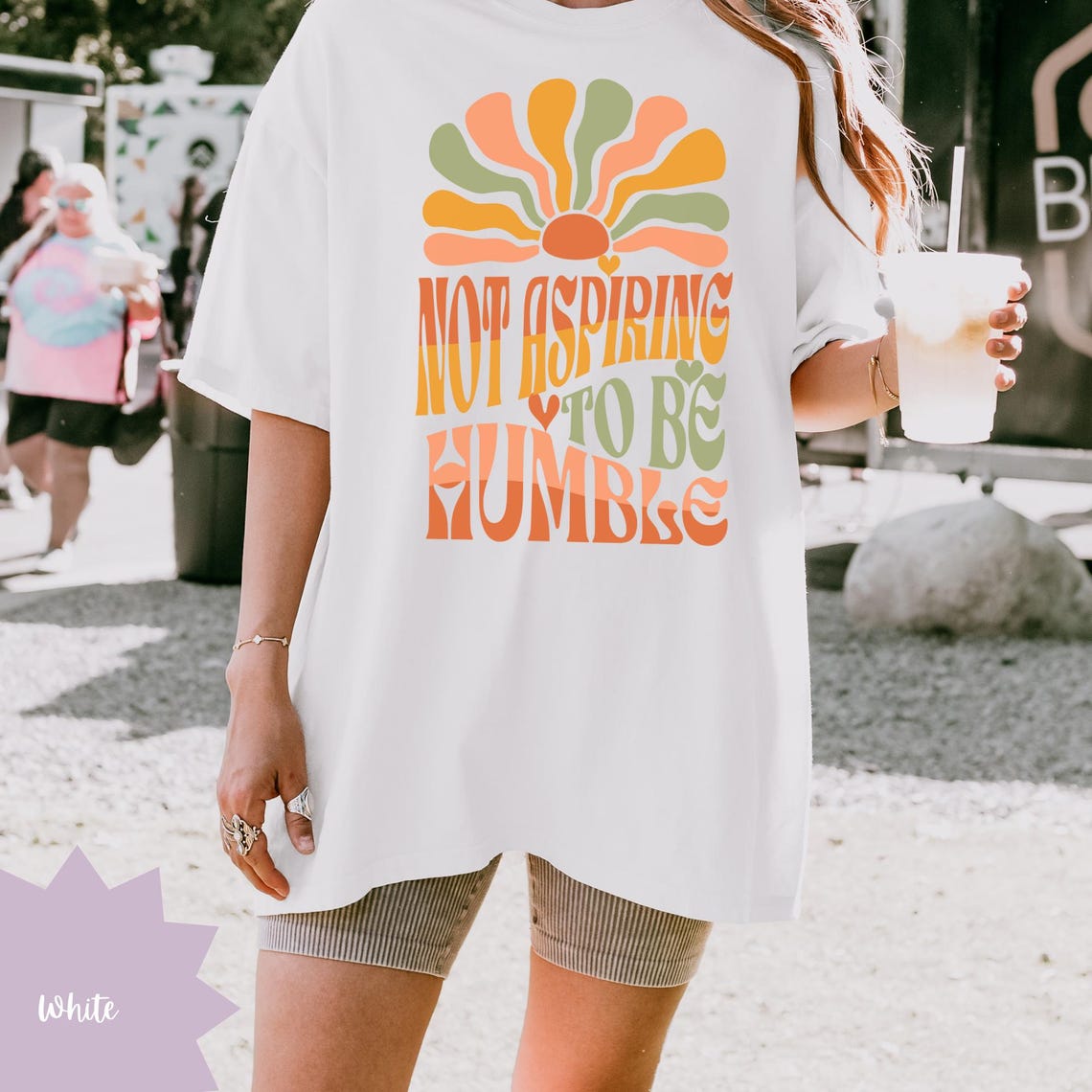 Not Aspiring to be Humble, Kamala Quote T-shirt, Unisex Tee, Gift for Activist, Social Justice Tee, Feminist Tshirt