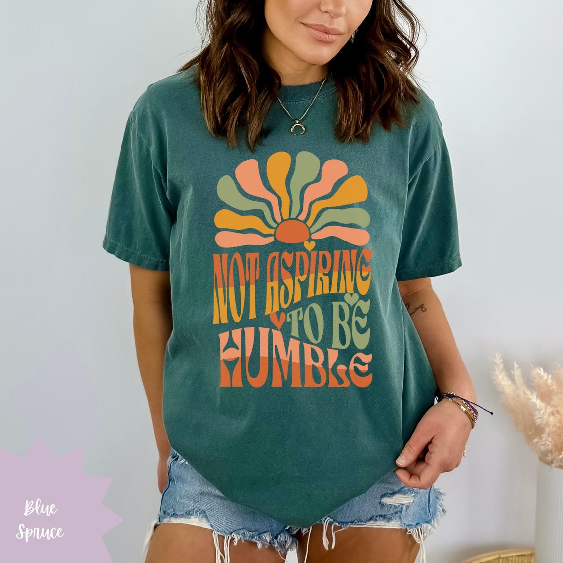 Not Aspiring to be Humble, Kamala Quote T-shirt, Unisex Tee, Gift for Activist, Social Justice Tee, Feminist Tshirt