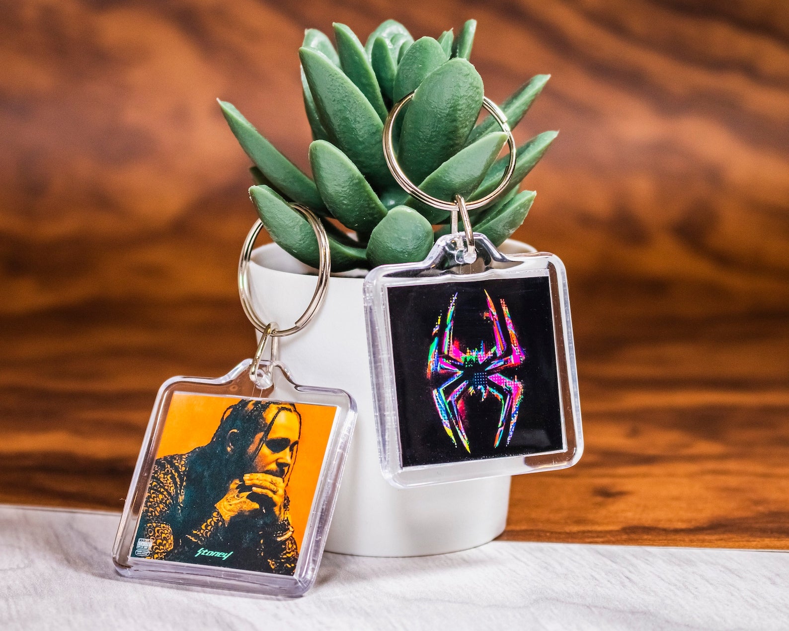 Song Art Keychain, Custom Music Keychain, Spotify Keychain Personal Album Keychain, Photo Keychain, Picture Keychain, Photo Album Keychain PRINTLIGHT