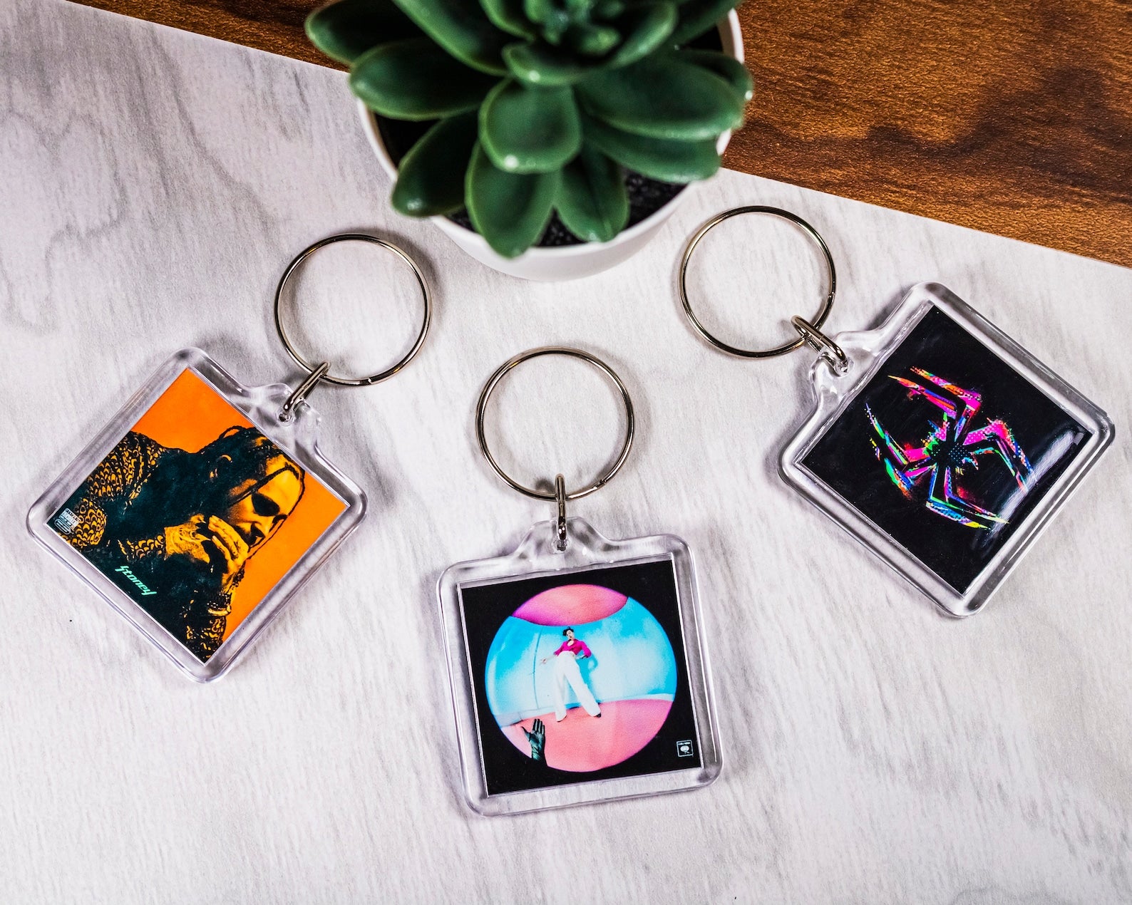 Song Art Keychain, Custom Music Keychain, Spotify Keychain Personal Album Keychain, Photo Keychain, Picture Keychain, Photo Album Keychain PRINTLIGHT