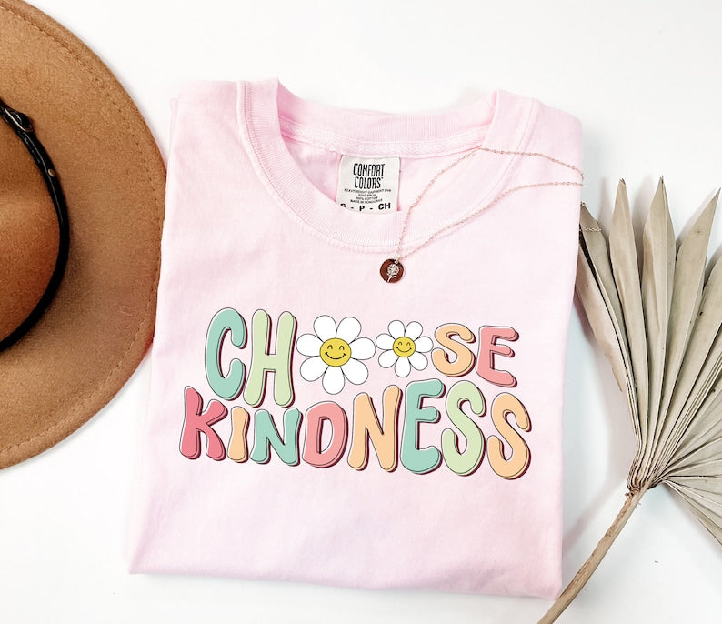 Cute Teacher Shirt, Choose Kindness Shirt, Be Kind Teacher Shirt, Back to School Shirt, Elementary School Teacher Shirt TD1308 03