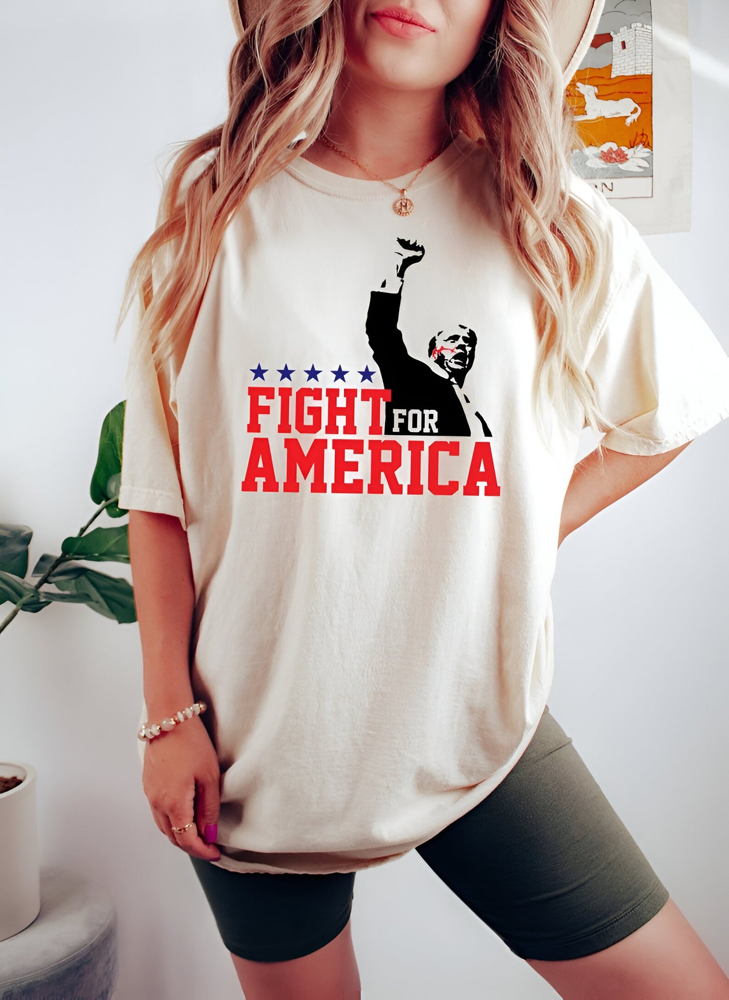 Fight Donald Trump Shirt, I Will Fight Trump, I Stand With Trump, Make America Great Again, Donald Trump, Donald Trump T-Shirt, Trump Shirt Tu1 #1