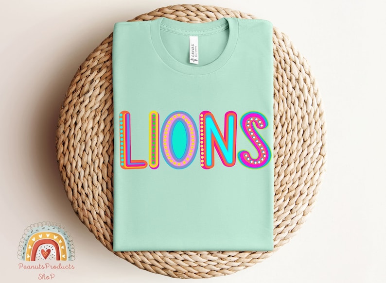 Custom Mascot Shirt, Custom School T-Shirt, Team Mascot Shirt, Teacher Shirt, School Spirit Shirt, Custom Game Day Shirt, Teacher Team Shirt SC1408 08